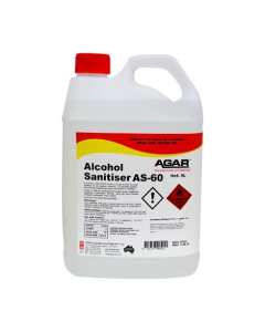 Agar ALC5 Alcohol Hand and Surface Sanitiser AS-60 5L