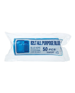 Austar BLU82LT All Purpose Garbage Bag 82Lt Blue (500) Roll