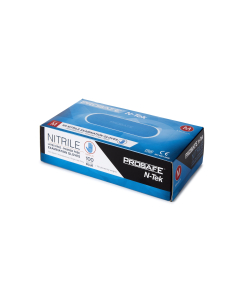 Gloves Nitrile Medical Blue Medium x 100