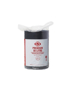 Austar PR80LT Premium Garbage Bag 80L Black (250) Roll