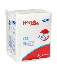 WypAll X60 Sheets White 280mm x 350mm (800)