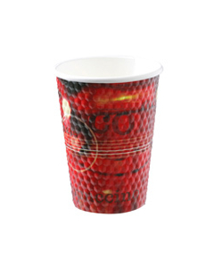 Castaway Cafe Verve 12oz Dimple Coffee Cup (500 per carton)