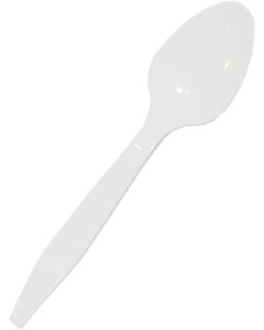 CostWise HL-CUT-T Plastic Cutlery White - Teaspoon (100)