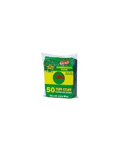 Glad® GBHD50/4 Tuff-Stuff® Garbage Bags 55L (200)