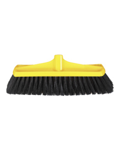 Oates B-12130 Broom Head - Platform Medium Poly/Plastic 35cm Yellow