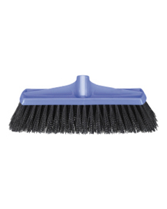 Oates B-12140 Broom Head - Platform Stiff Poly/Plastic 35cm Blue