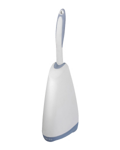 Toilet Brush/Tidy Set - Hi-Genie Plastic White