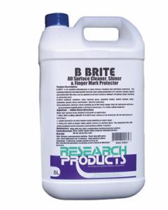 Research Products 165153 B-Brite All Surface Cleaner, Shiner & Finger Mark Protector 5L