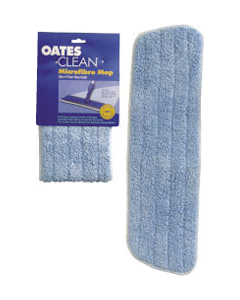 Mop Cover - Flat Microfibre 35cm Blue