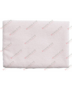 Oates® 165635 Microfibre Thick All Purpose Cloth 40cm x 40cm White