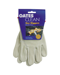 Oates 165814 Gloves Cowhide Riggers Small-Medium