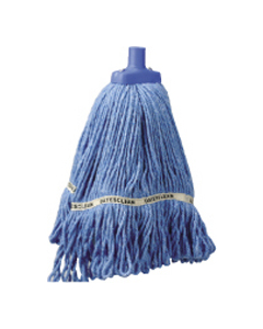 Mop Head - Hospital Launder Butterfly Cut Blue 350g