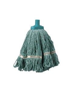 Mop Head - Hospital Launder Round Green 350g