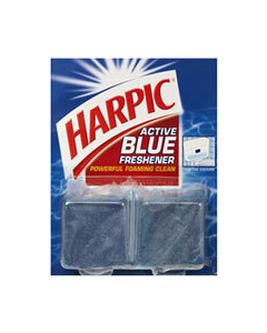 Harpic 8481 Toilet Cleaner - Active Blue Freshener 2pk (6)