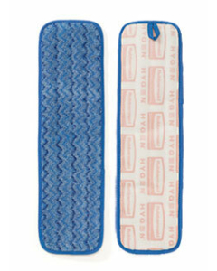 Mop Cover - Microfibre Wet Pad Blue 470mm