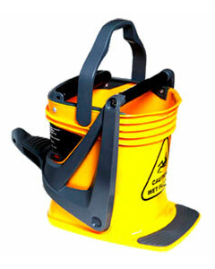 Sabco® 74050Y Ultimate Pro Roller Wringer Bucket 16L Yellow