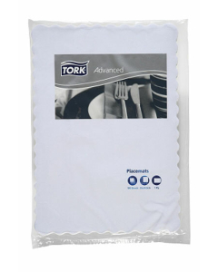 Placemat - Linen Embossed White (2000)