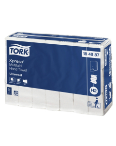 Tork Universal Interfold Slimline Hand Towel - White 230 (21) H2