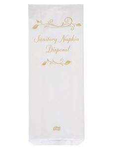 Tork® 2308324 Sanitary Napkin Bag Botanical 250mm x 95mm (1000)